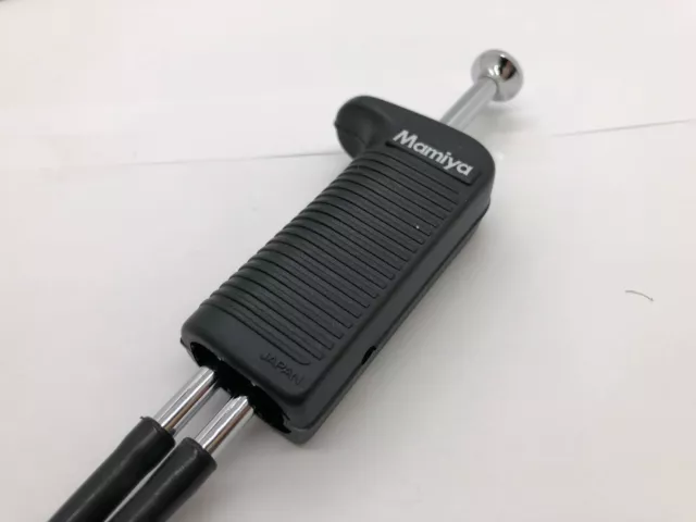 【CASI COMO NUEVO】 MAMIYA liberación de obturador de doble cable espejo para RB67 RZ67 Japón