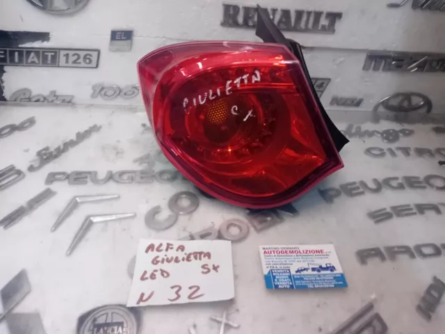 Fanale Stop Posteriore Sinistro Led Alfa Romeo Giulietta 20420748