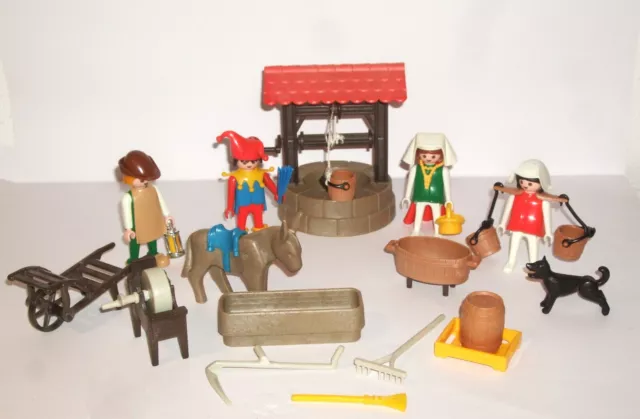 Playmobil Klicky Mittelalter Set 3487 mit Hofnarr RARITÄT selten