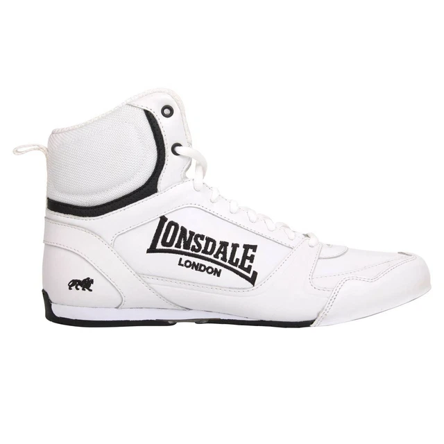 Lonsdale Mens Boxing Boots Training Lace Up Sports Shoes Trainers Footwear