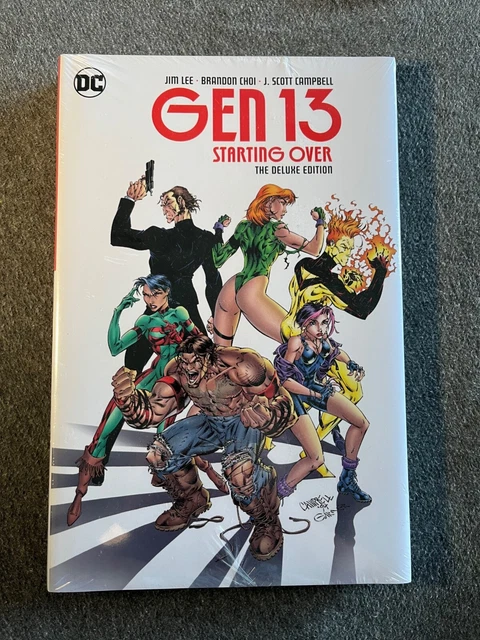 Gen 13: Starting Over — Deluxe Edition HC — Jan, 2022 — Brand New Sealed.
