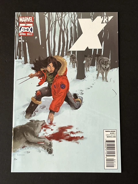 X-23 #21 VFNM 2012 Final Issue Marvel Comics Wolverine MCU Low Print Run