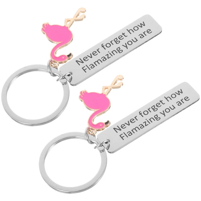 2pcs Metal Handbag Keyrings Decorative Keyrings Purse Bag Hangers