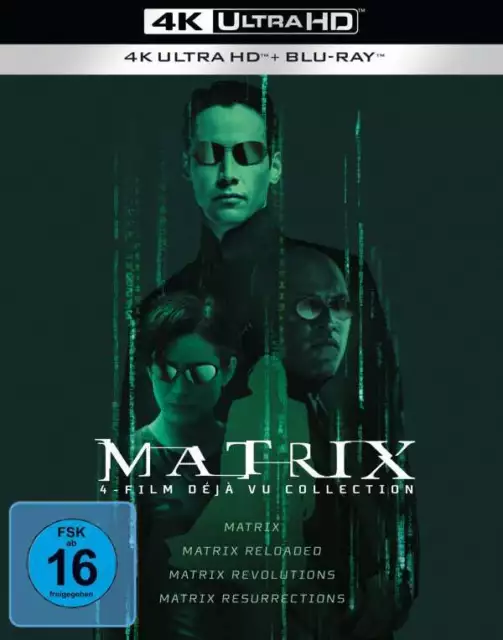 The Matrix 4-Film Déjà Vu Collection (Ultra HD Blu-ray & Blu-ray) -   - (Ultra