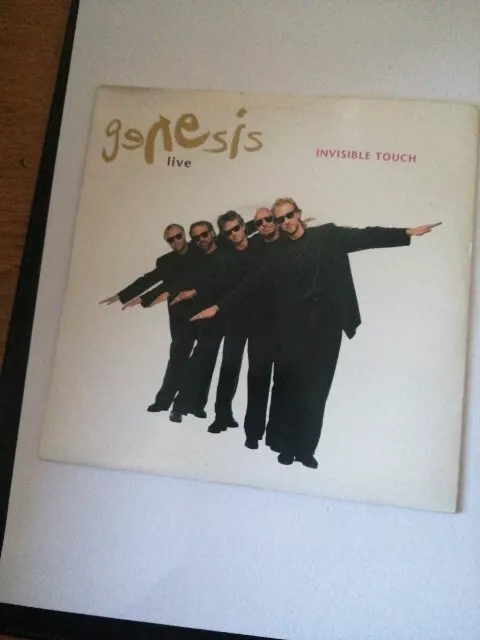 Genesis. Invisible Touch. 7inch Vinyl Record.