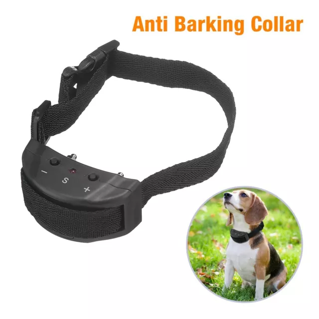 Anti Bark Electric Shock Dog E-Collar Stop Barking Pet Training Collar Control