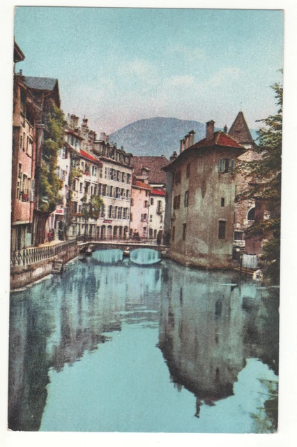 Cpa 74 - Annecy: Old Quai Et Palais De L'isle (Haute-Savoie) - Unwritten
