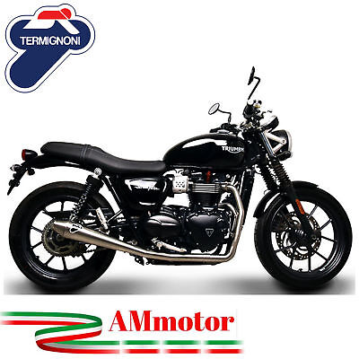 Termignoni T01008040IIA KIT POT D'ÉCHAPPEMENT TERMIGNONI TRIUMPH TRUXTON 2019 CONICAL INOX 