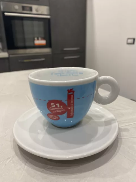 Illy Tazza Cappuccino 51^ Biennale Arte Venezia Nuova Con Piattino