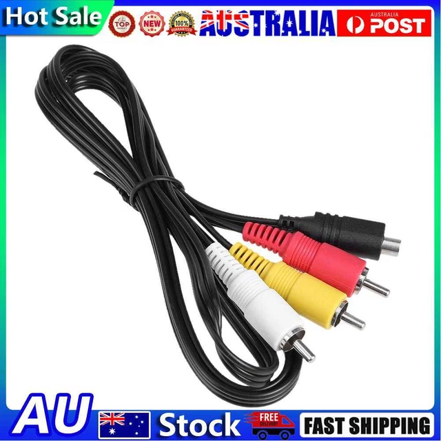 1.2m VMC-15FS A/V RCA to 10Pin Sony Port Adapter Cable for Sony Camera Hot