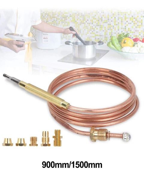 Thermocouples For Temperature Sensing Gas Valve Universal Kit With 5 Nuts