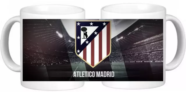 Taza Atletico De Madrid Personalizado 325 Ml