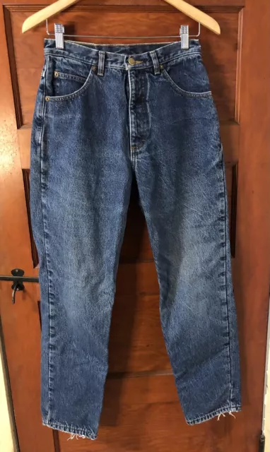 Guide Gear Flannel Lined Jeans Womens Tapered High Waist Size 8