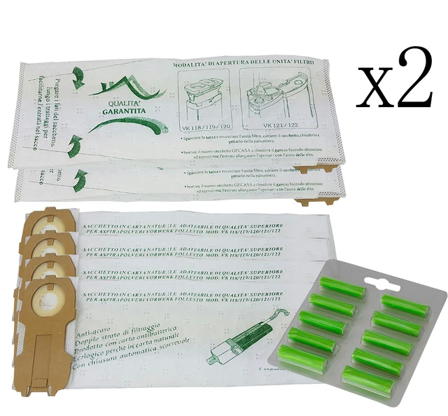 5 sacchetti per LG Turbo 3200, 3300, 3300R, 3400 microfibra sacchi 5 sacchetti per LG Turbo 3200, 3300, 3300R, 3400 microfibra sacchi