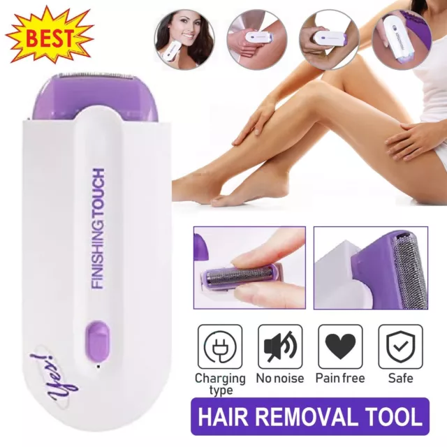 Women Laser Epilator Instant Pain Free Touch Body Face Hair Removal Remover Tool