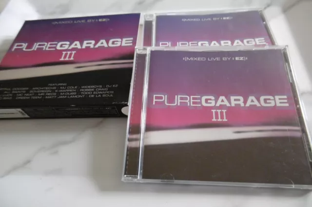 Pure Garage Iii 2 Cd Box 2000 Dj Ez Mc Neat Edwards Zed Bias Artful Dodger