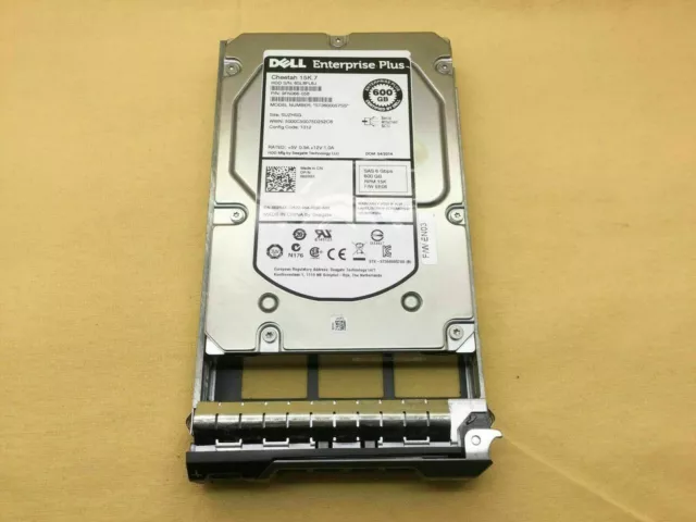 Dell Equallogic 600GB 15K SAS 02R3X 002R3X ST3600057SS PS6210 PS6110 PS6100