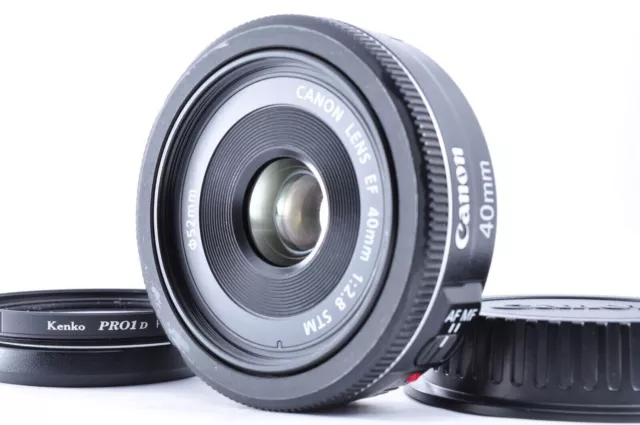 Canon EF 40mm F2.8 STM Standard-Pancake-Objektiv 2261101968 [Near Mint] aus...