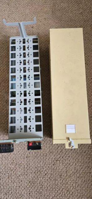 GPO Strowger Telephone Exchange Empty relay set with room for  24 relays