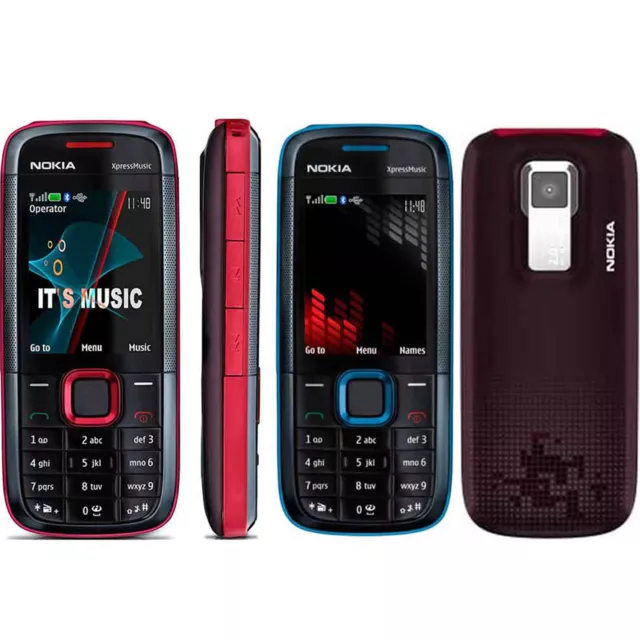Unlocked Nokia 5130 Symbian Xpress Music Bluetooth FM Mobile Phone Free Shipping