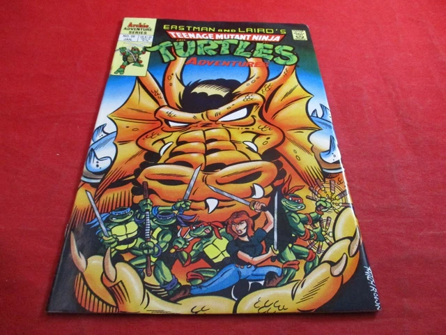 TEENAGE MUTANT NINJA Turtles Adventures Archie Comics #28 janvier 1992 ...