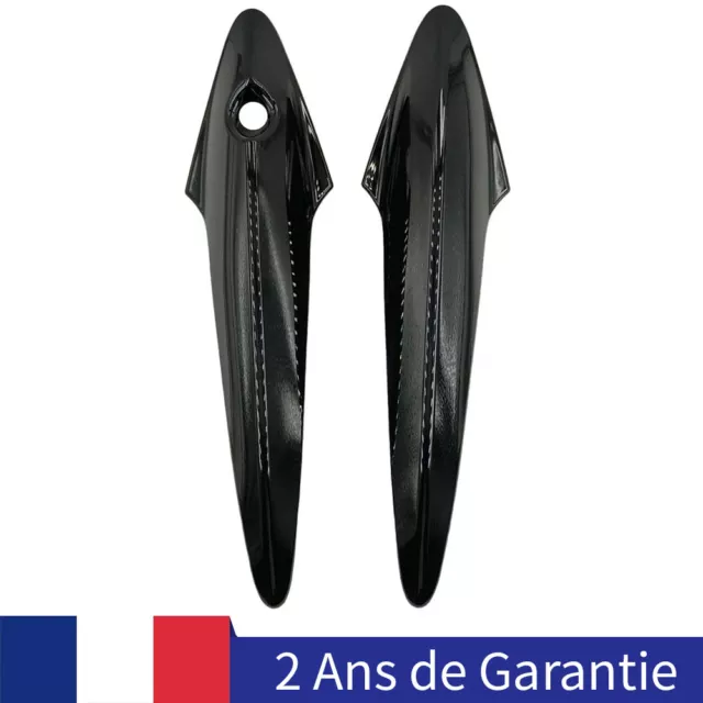 Poignées de porte noires brillantes 2 pièces pour Honda Civic FN2 06–11 1503324