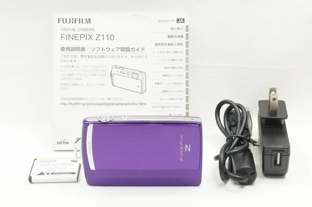 FUJIFILM FINEPIX Z110 14.1MP Compact Digital Camera Purple