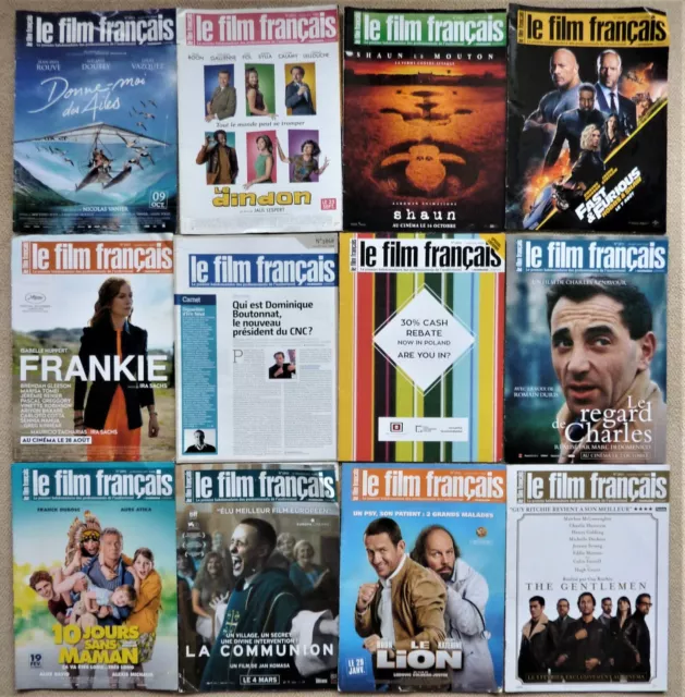 12 Revues Le Film Français L’hebdomadaire Des Professionnels Du Cinéma 2019-2020