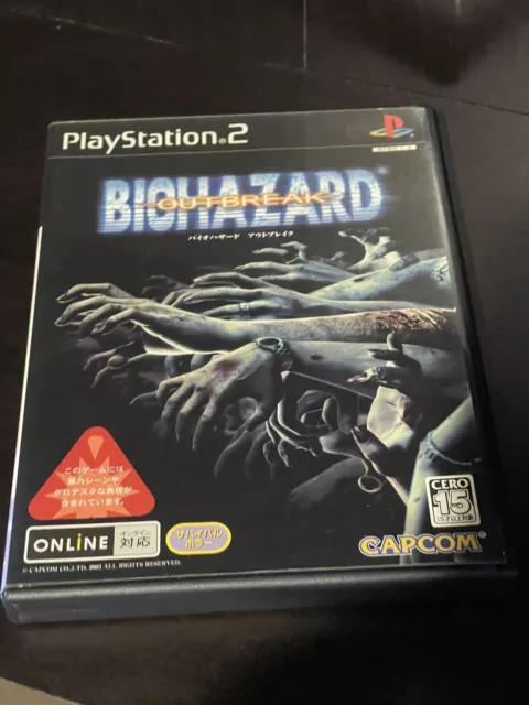 BioHazard Resident Evil 3 Set Sony PlayStation 2 PS2 CAPCOM NTSC-J From  Japan