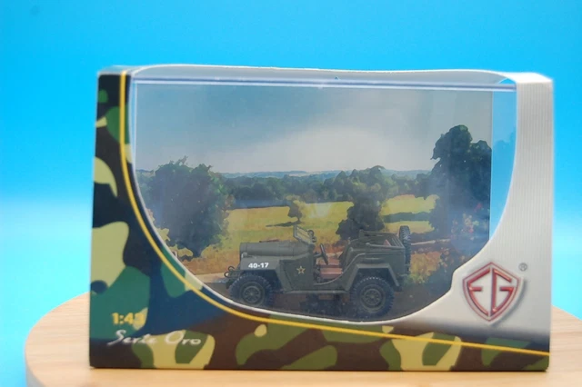 SOLIDO 6127 1/43, Jeep + Cantine, Libération 44, US WW2