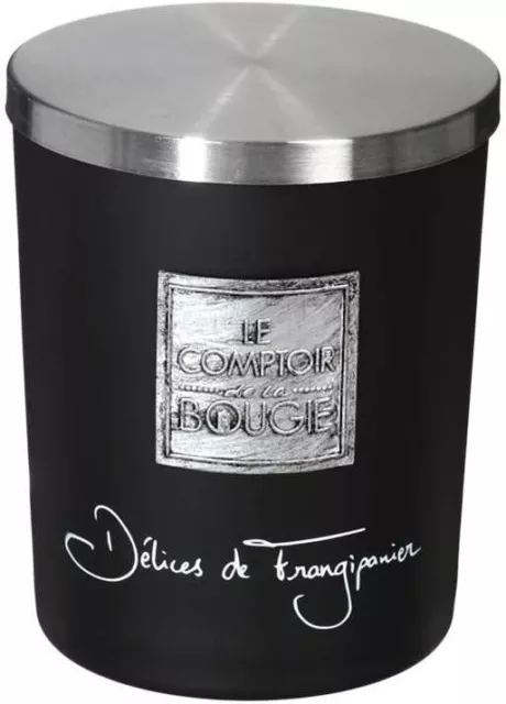 Bougie parfumée '' Délices de Frangipanier '' Pot en Verre H 12 cm   France  1kg 2