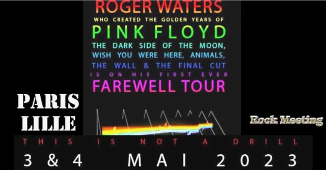 Tickets Roger Waters 2023 ACCOR ARENA - PARIS 3 mai 2023 # PORTE T - RANG 90