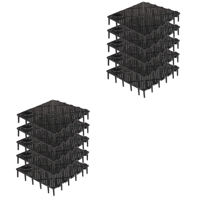 20 Pcs Aquarium Filtration System Fish Tank Bottom Filter Plate Board