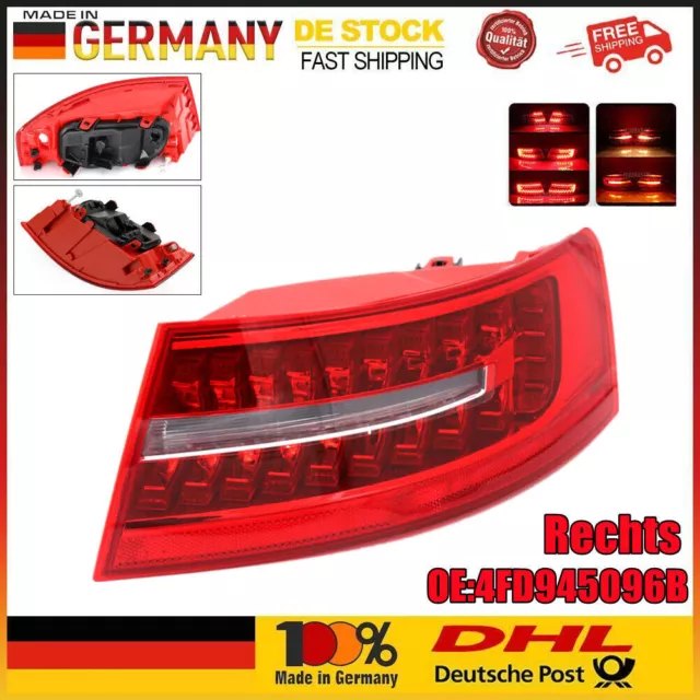 Für Audi A6 C6 2009-2011 Schlussleuchte aussen Rechts Heckleuchte Rücklicht -DE