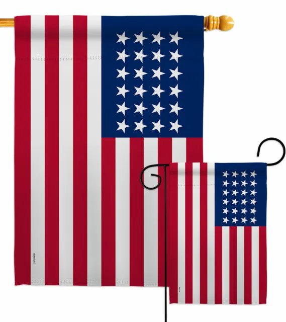 United States 1822-1836 Garden Flag Americana Old Glory Yard House Banner