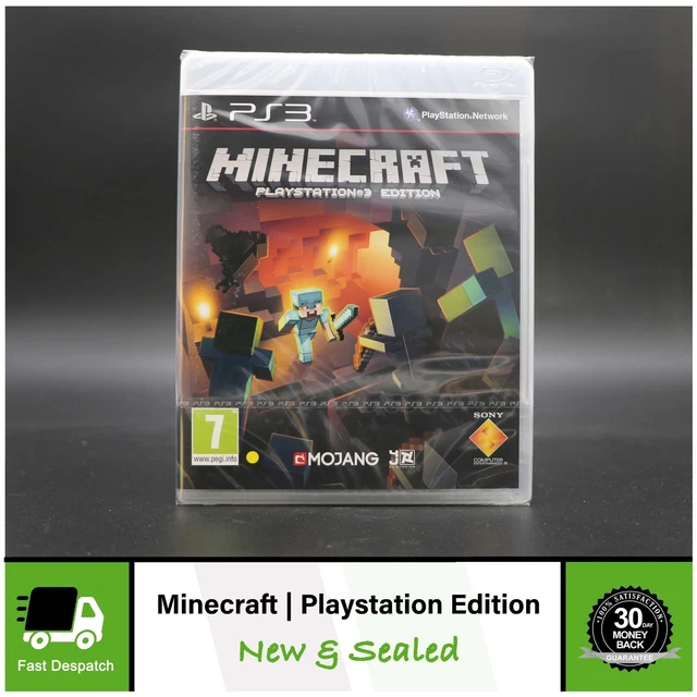 MINECRAFT PS3 PLAYSTATION 3, 2014 Game Complete With Manual Free Post In  AUS $24.95 - PicClick AU