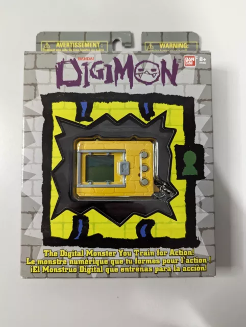 Vintage 1997 Bandai Tamagotchi Clear Yellow Color Ver Electronic Virtual  Pet Digivice Toy Japan Rare New 