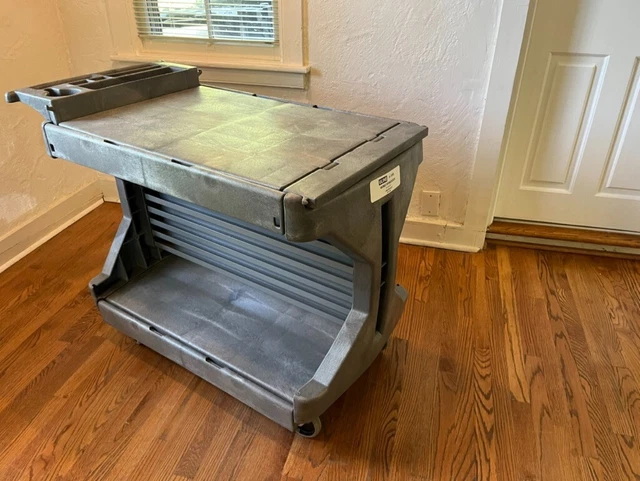 Uline Mobile Workstation / Bin Utility Cart - Great Condition