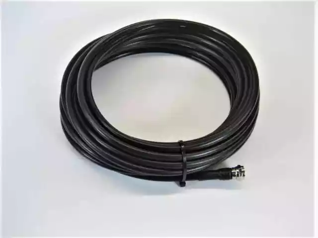 25 Feet RG59B Coaxial Cable, BNC Male / Male - Black - Used - Free Shipping 2