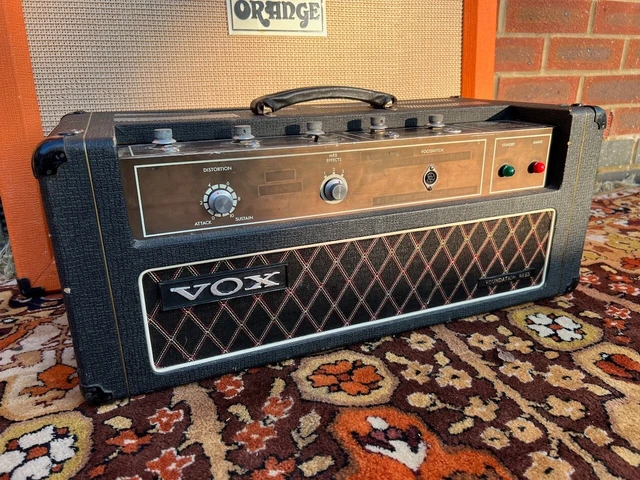 Vintage 1960er Vox Foundation Bassgitarre Solid State Verstärkerkopf 2