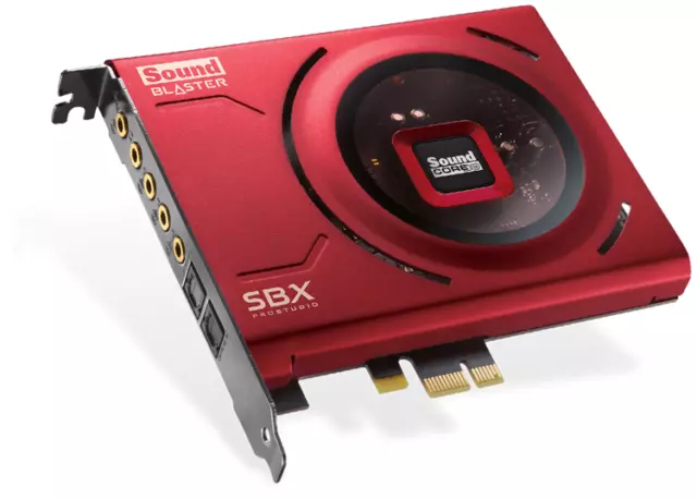 CREATIVE LABS Sound Blaster Z SB1500 SBX PROSTUDIO Sound Card PCIe 5.1 channel