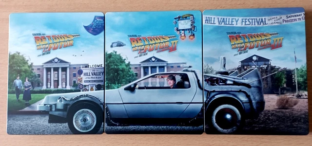 TRILOGIE RETOUR VERS Le Futur - Blu-Ray 4K Ultra Hd + Blu-Ray