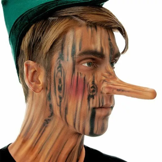 Pinocchio or Cyrano Nose Latex Appliance by Woochie Cinema Secrets Pinocchio 