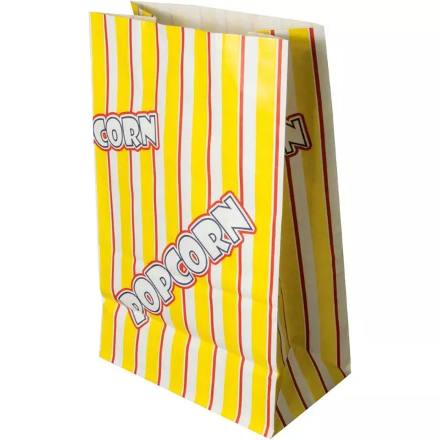 PAPSTAR 86617 Popcorntüte 220x140x80mm mittel 2,5L - 100 Stück