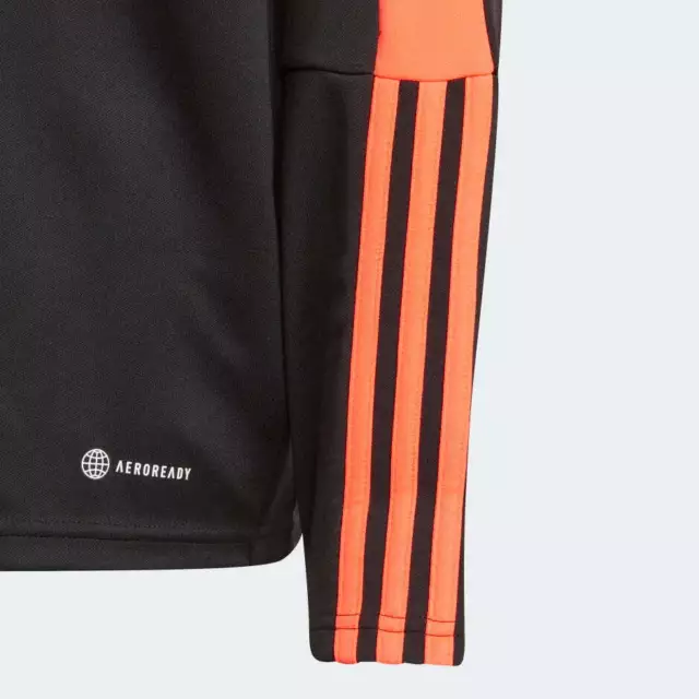 Adidas Kids Tiro Essential Training Top Quarter Zip LS HU0324 2