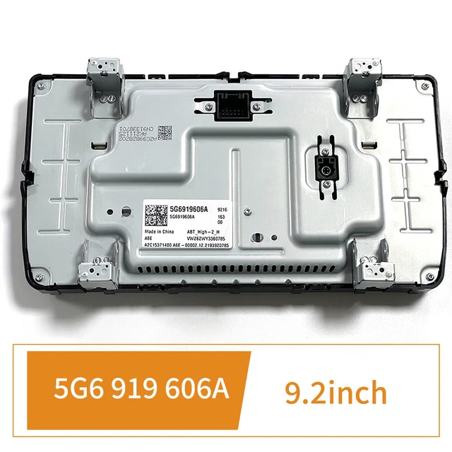 Discover Media Car RadioTouch Screen 9,2" 5G6919606A per VW 7 7,5 Passat B8