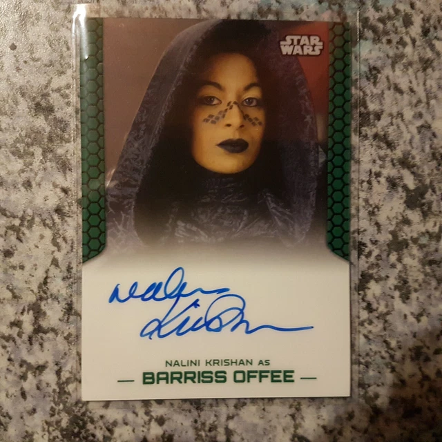 Carta Collezionabile Star Wars Chrome Topps Perspectives Autografo Autografo 2015