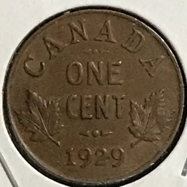 Canada Cent KM 28 AU 1929