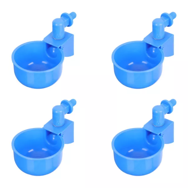 6 Pcs Plastikbehälter Trinkbrunnen Für Hühner Automatischer Trinknapf Küken