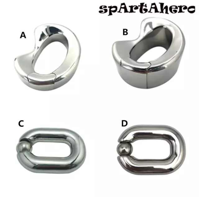 Men Ball Stretcher Weight Heavy Magnetic Stainless Steel Ball